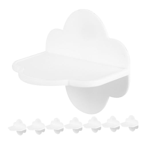 WEKAMOS 8個 家具転倒防止固定器 免ドリル粘着式 壁傷けない家具アンカー テレビ 靴箱 棚用 固定器