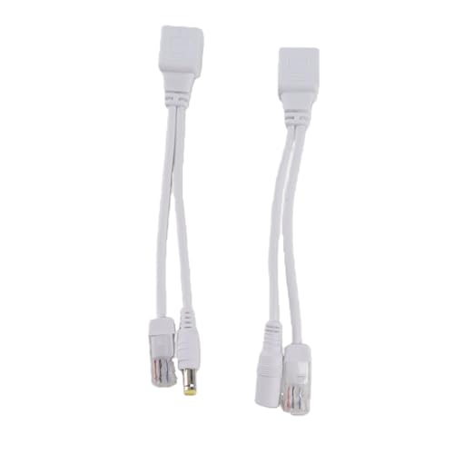 Kit pasivo de divisores y inyectores PoE blanco duradero para dispositivos de red inalámbrica miniatura 7