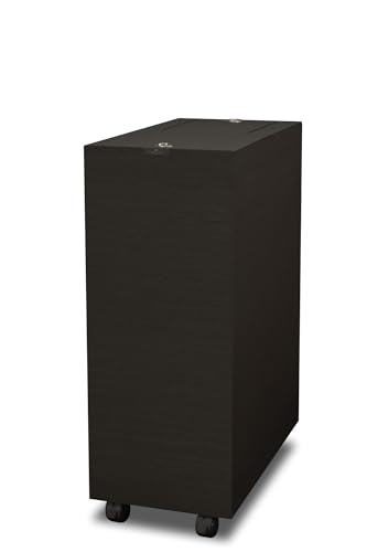 TATSU-Craft Basque Grande Pail, 1 Tier, 1 Tier, 16.9 gal (45 L), BK, Black, Wastebasket, 9.1 inches (23 cm), Stylish, with Lid, Trash Can with Lid, Trash Can with Lid, Kitchen, Living Room, Made in