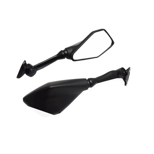 Espejos retrovisores de motocicleta sin vibración para Kawasaki Ninja 300 400 ZX6R evita puntos ciegos