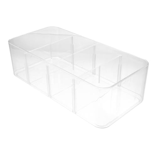 ROMISBABA Organizador de Ropa Interior con Compartimentos Apilable para Calcetines y Caja Práctica para Armario y Resistente y Ahorra Espacio