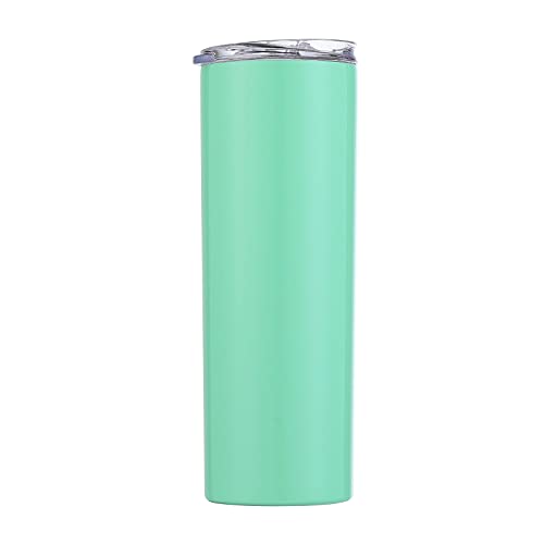 20oz stainless steel insulated skinny tumbler cups with lids and …