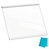 UPGRADED W11130203 Freezer Glass Shelf Compatible with Whirlpool Freezer Shelf Replacement W10773887 Whirlpool Shelf Replacment Parts W10527849 PS12347522 WRS571CIHZ04 WRS571CIHZ01 Freezer Shelf