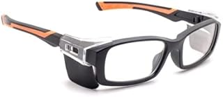 Phillips 17011 Radiation Protective Eye Glasses - Plastic Rectangle Frame, Large/Extra Large