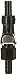 Produktbild Benzinschlauch Kupplung schwarz 8mm