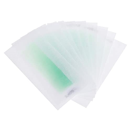 10x Hair Removal Depilatory Epilator Cold Wax Strips Paper Pad For Face Nonwoven Or To Clean Skin After Waxing. We Suggest To Moistened With After Wax To Protect Your Skin.