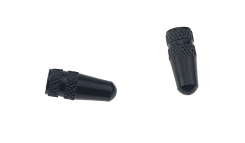 Wowlife 4X Bike Bicycle Road Racing Colour Presta Valve Cap Dust Covers (Black) #TOP2