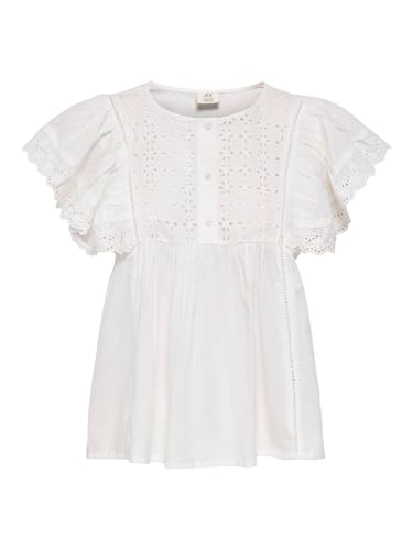 JDY Jdysigga Top S/S Haut WVN Femme Tendance et Léger