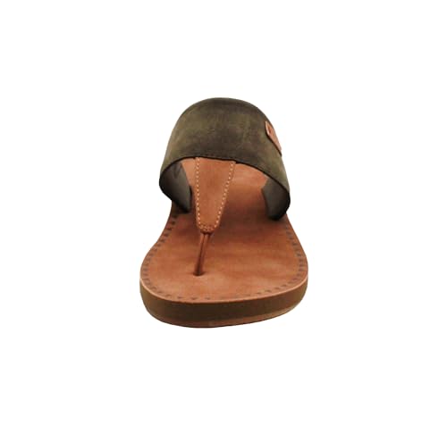 Image of Flojos Grace Women's Hooded Thong Sandal, Tan Artisan