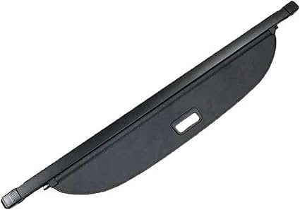 Kofferraumabdeckung Rollo für BMW X1 E48 2017-2021 2022, Einziehbarer Laderaum-Gepäckvorhang mit Sichtschutz & Ladungssicherung, Schwarz