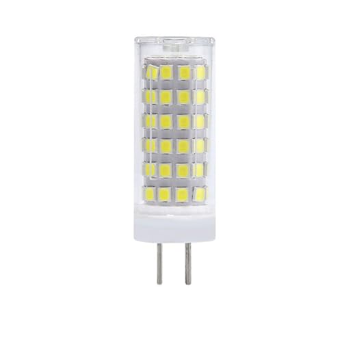 JZLBBC 7W G6.35 lámpara LED luz blanca cálida Bombillas de paisaje JC Bi-Pin Base 220V 70W T4 Bombillas de repuesto halógenas regulables 7W-1PC naturalwhite