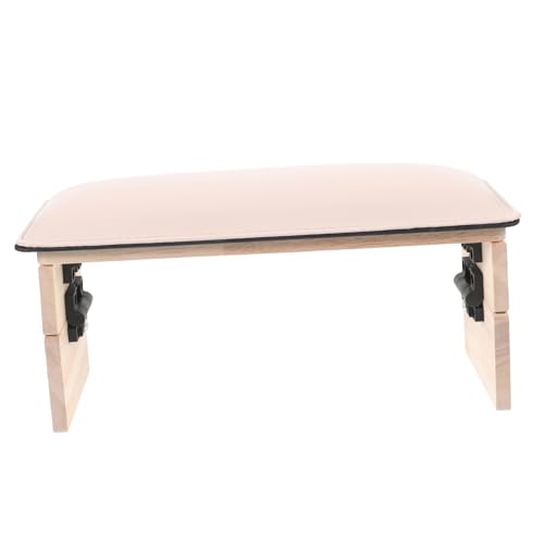 IWOWHERO Reposabrazos Para Manicura Cojín De Descanso Portátil Para Decoración De Reposabrazos Para Salón De Cojín De PU