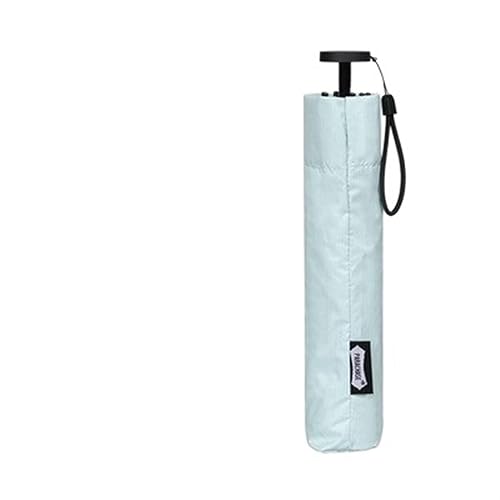 Parapluie pliant soleil pour femmes et filles - Parasol compact vert