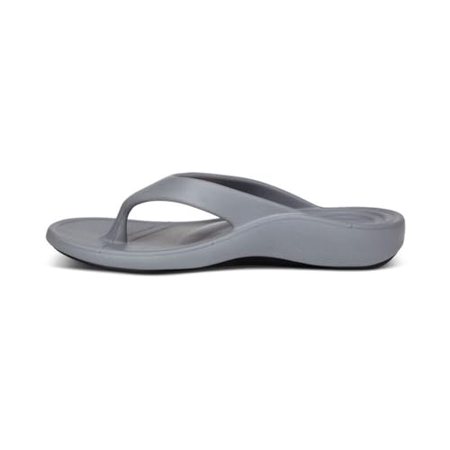Image of Aetrex Maui Orthopedic Flip Flops for Women Arch Support - Pressure Relief Water-friendly Shock Absorption Super Soft UltraSky EVA Foam Flip Flops
