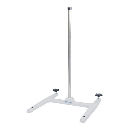 Caframo A112 System Stand with 2 Threaded Holes for A300 Rod, Stand Base and Allen Key, 25mm Diameter, 710mm Heiight, Stainless Steel