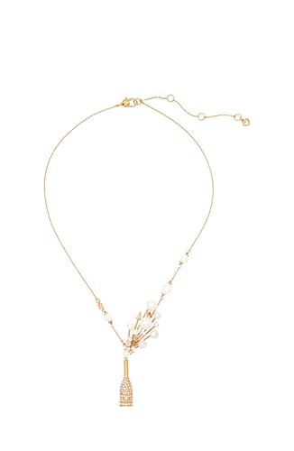 kate spade new york Cheers to That Statement Pendant, Champagne & Gold Color4