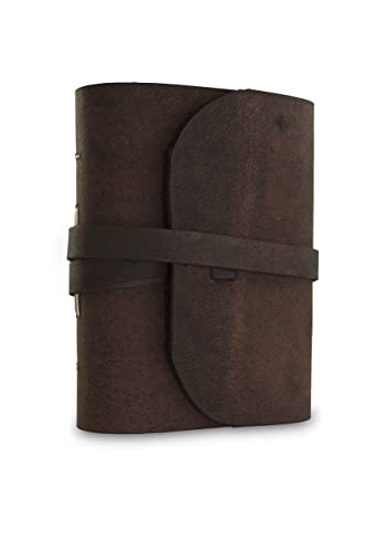 Everest Explorer diario con papel hecho a mano lokta y agua Buffalo piel. Hecho en Nepal.