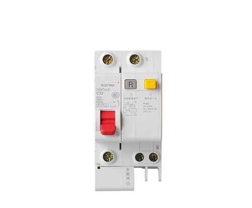 Disjoncteur RCBO RCD 2P DZ47LE D 20A interrupteur différentiel - 2