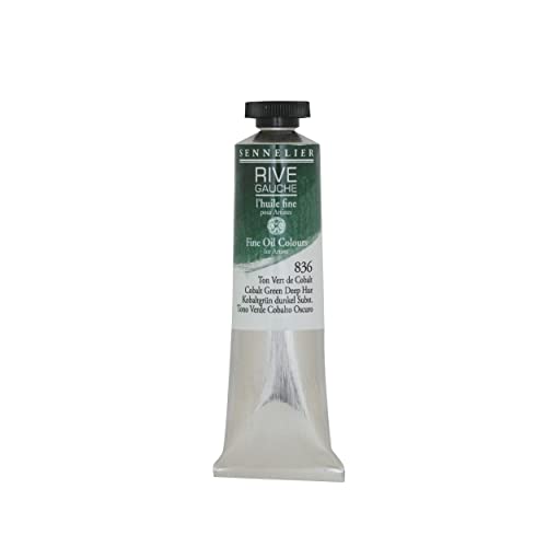 Image of Sennelier Rive Gauche Artist Oil Color 40 ml Cobalt Green Deep Hue