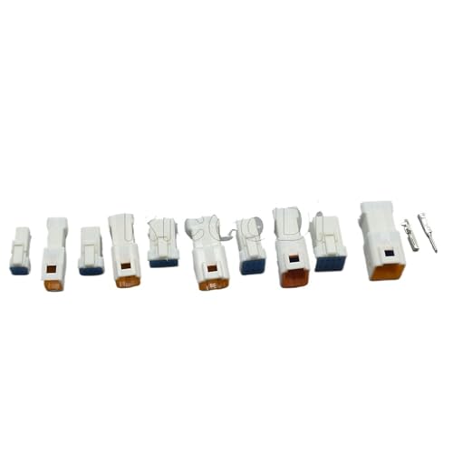 Conectores automotrices JST02R-JWPF-VSLE estancos de 2, 3, 4, 6 y 8 pines, juego de 188 uds