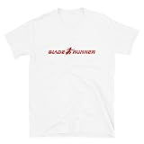 Mod.1 Blade Runner Replicant Rick Deckard Ridley Scott Sci-Fi Cyborg Film Movie T-Shirt White