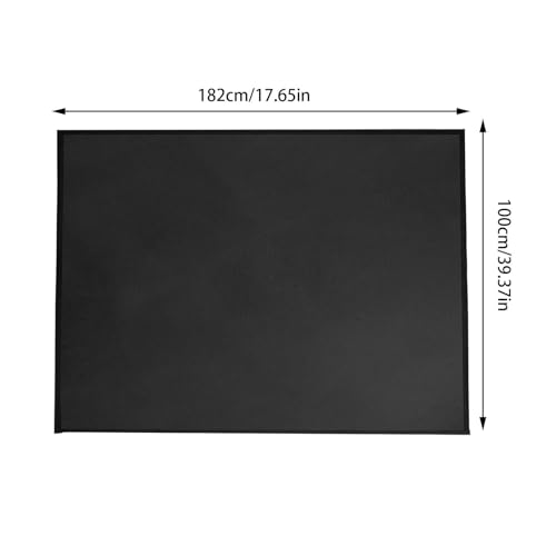 Tapis de barbecue extérieur résistant chaleur tapis protège sol - 7