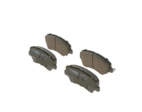 Bosch BP1686 - Pastiglie Freni Auto, Delantero - Calidad Bosch - Reducción de Ruido y Polvo - Certificación ECE-R90 - Sin Cobre - 1 Juego de 4 Pastillas