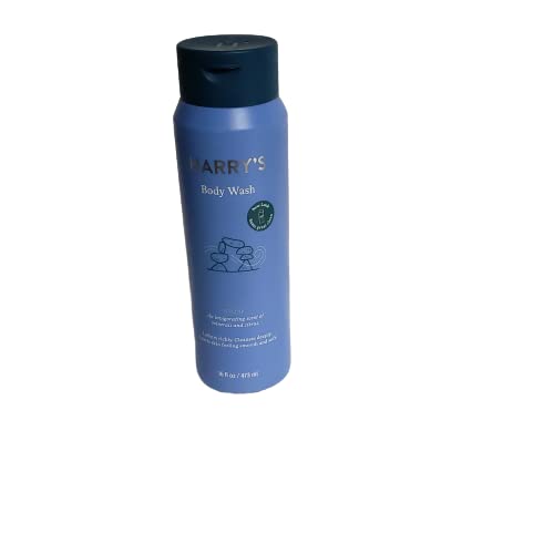 Harry's Stone Body Wash 16Oz Bundle With Pouf (Blue Pouf May Vary In Color) #TOP6