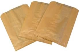 Kraft Sanitary Receptacle Liners, 1 gal - 500 Per Case, Brown