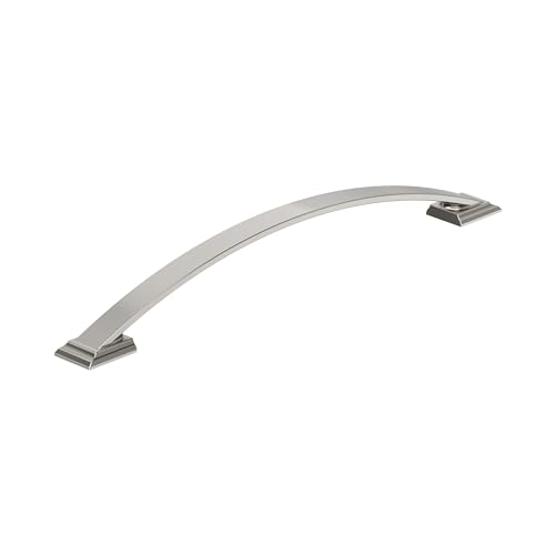 Image of Amerock Candler 10-1 /16 inch (256mm) Center-to-Center Satin Nickel Cabinet Pull, BP29352G10