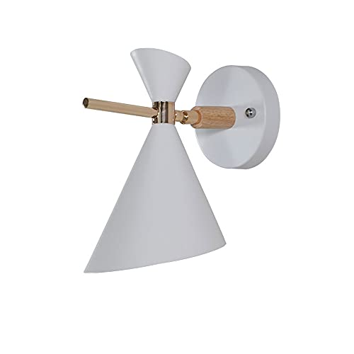 Lámpara de pared de metal aplique moderno orientable para iluminación interior de casa