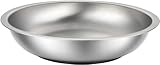 PEDAY 18/8 Stainless Steel Cat Bowls, Human Grade, Whisker Friendly - Pack of 1
