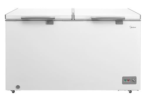 El Mejor Listado de Lavasecadoras Midea los 10 mejores. 45 Congelador Midea Inverter Quattro Blanco 15 Pies Cúbicos;MDRC564FZM01, con 4 canastas y doble puerta