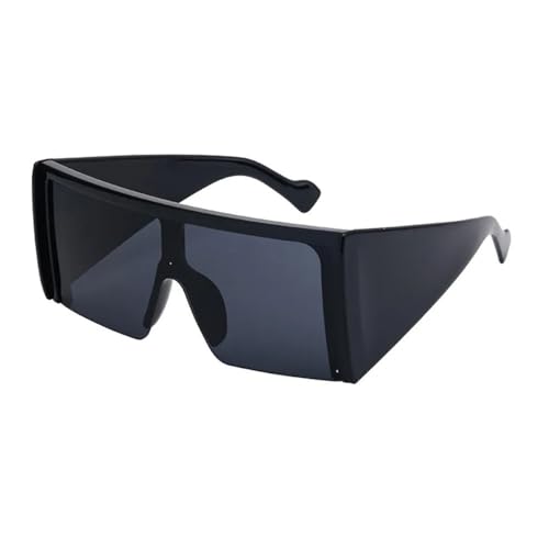 Lunettes de soleil carrées vintage de luxe avec monture une pièce exclusive