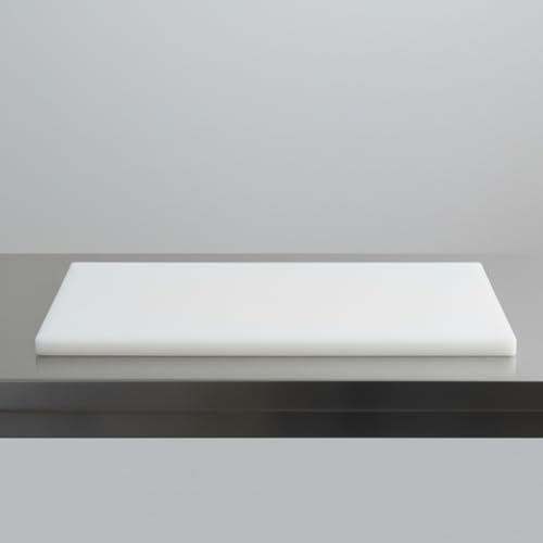 TrueCraftware Tabla de Cortar de Cocina Extra Gruesa 18" x 24" x 1.12" Plástico Blanco con Superficie Antideslizante Doble Cara Apta para Lavavajillas miniatura 3