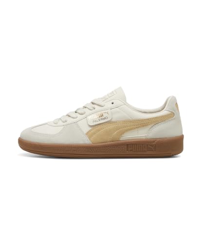 Image of PUMA Unisex-Adult Palermo Lth Alpine Snow-Desert Dust-Gum Sneaker - 13 UK (39646413)