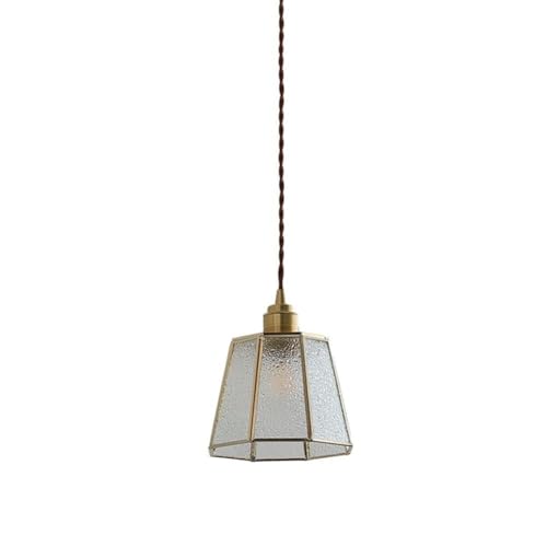 Iluminación colgante de granja retro pequeña para decorar comedores y barras de cocina modernas