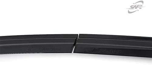 Safe Smoke Window Visor Sun Rain Vent Guard 4 Pcs Set Compatible with Hyundai Santa Fe 2019~ Out Channel Visor