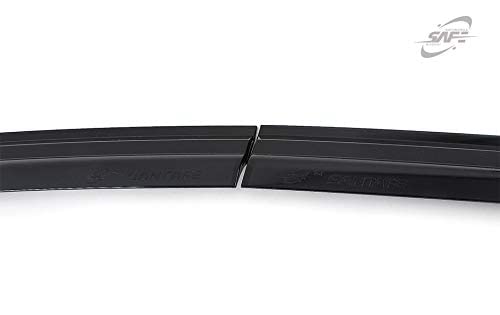 Safe Smoke Window Visor Sun Rain Vent Guard 4 Pcs Set Compatible With Hyundai Santa Fe 2019~ Out Channel Visor #TOP2