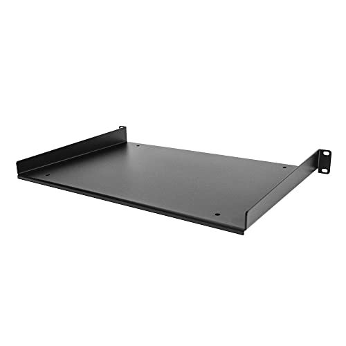 StarTech.com Étagère Rack 19 pouces 1U Plateau Rackable Universel Étagère Baie de Brassage Étagère Cantilever Rack 19' Capacité 25kg Rangeme - vue 3