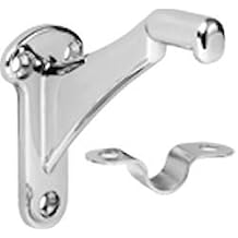 3002 Bright Chrome Heavy Wall Handrail Bracket