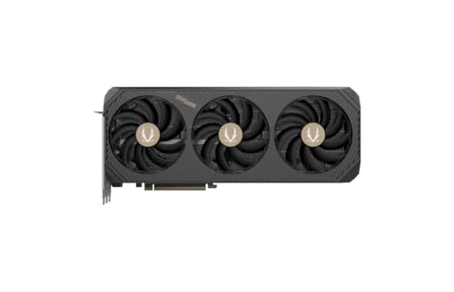 Image of ZOTAC Gaming GeForce RTX 5080 Solid Graphics Card - Black | 16 GB | DLSS 4 | GDDR7 | 256 bit | IceStorm 3.0 Advanced Cooling | Triple Fan | Spectra 2.0 ARGB Lighting | ZT-B50800D-10P