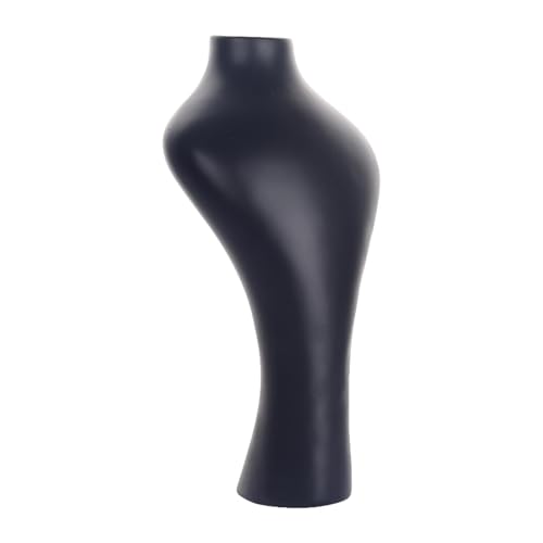 Oshhni Soporte de exhibición de Collares Organizador de Cadenas de joyería Estante de Cadena Modelo de maniquí de Moda Soporte de Busto de joyería para, Black M