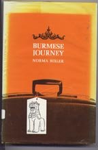 Hardcover Burmese journey Book