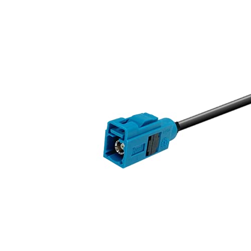 Image of Fakra Z Male to Female Adapter Cable 25 CM 9.84 Inch Universal FAKRA Plug to Socket Antenna Adapter RG 174 Type Z Cable for GPS Navigation System