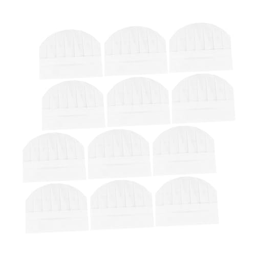 MAGICLULU 12 Piezas de Gorro de Catering para Niños Y Niñas Gorro de Chef para Niños Gorro de Cocina Gorro Desechable de Papel Gorro de Trabajo de Cocina para Niños Y Niñas