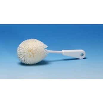 Brosse de laboratoire en mousse pour laver les grands vases et carafes