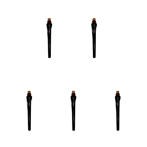 ELCAN 5 tapones traseros largos 57Y02 para antorcha TIG serie WP 17 18 y 26. Consumibles y accesorios profesionales para soldar con pistola o torcha TIG