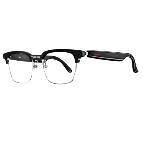 Lunettes intelligentes de traduction IA pour voyager avec verres solaires et audio Bluetooth