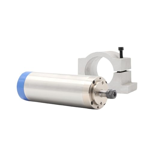 KACOME 800w ER11 Water-Cooled CNC Spindle Motor and Aluminum 65 mm mounting Bracket milling Fixture for CNC milling Machines(220v)